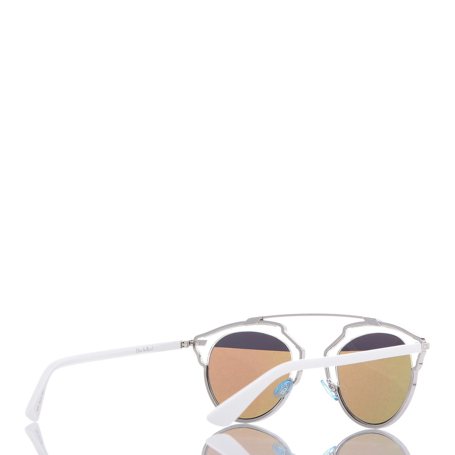 Christian Dior Mirrored So Real Sunglasses White 4 of 10