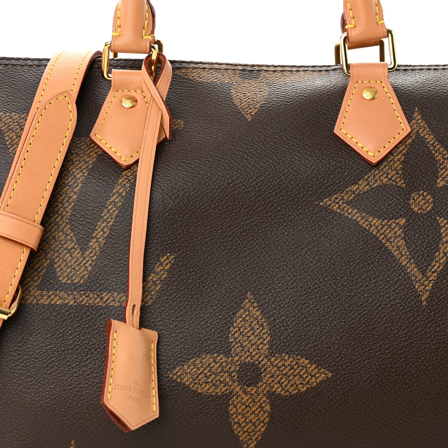 Reverse Monogram Giant Speedy Bandouliere 30