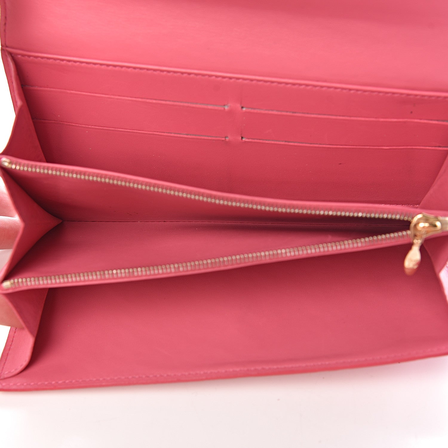 Louis Vuitton Vernis Sarah Wallet Framboise 5 of 11