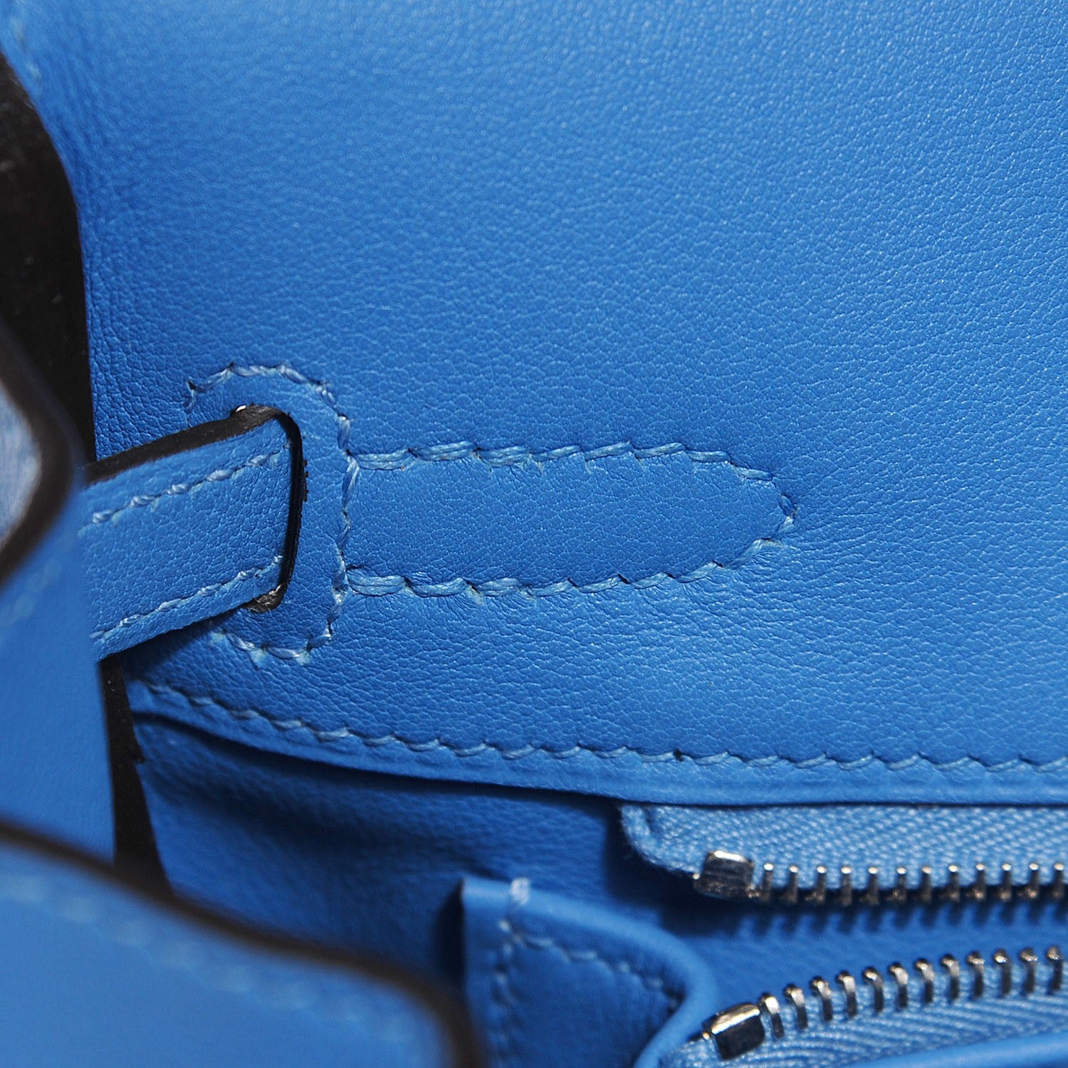 Hermes Swift Birkin 25 Bleu Paradis 17 of 21