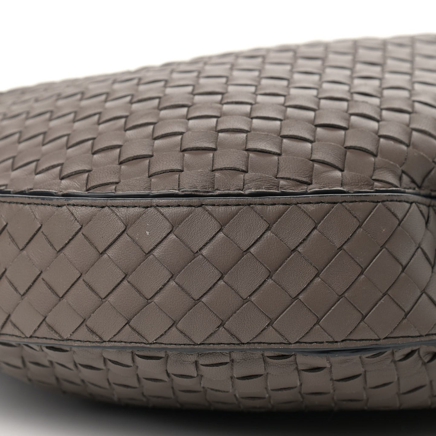 Nappa Intrecciato City Hobo Steel