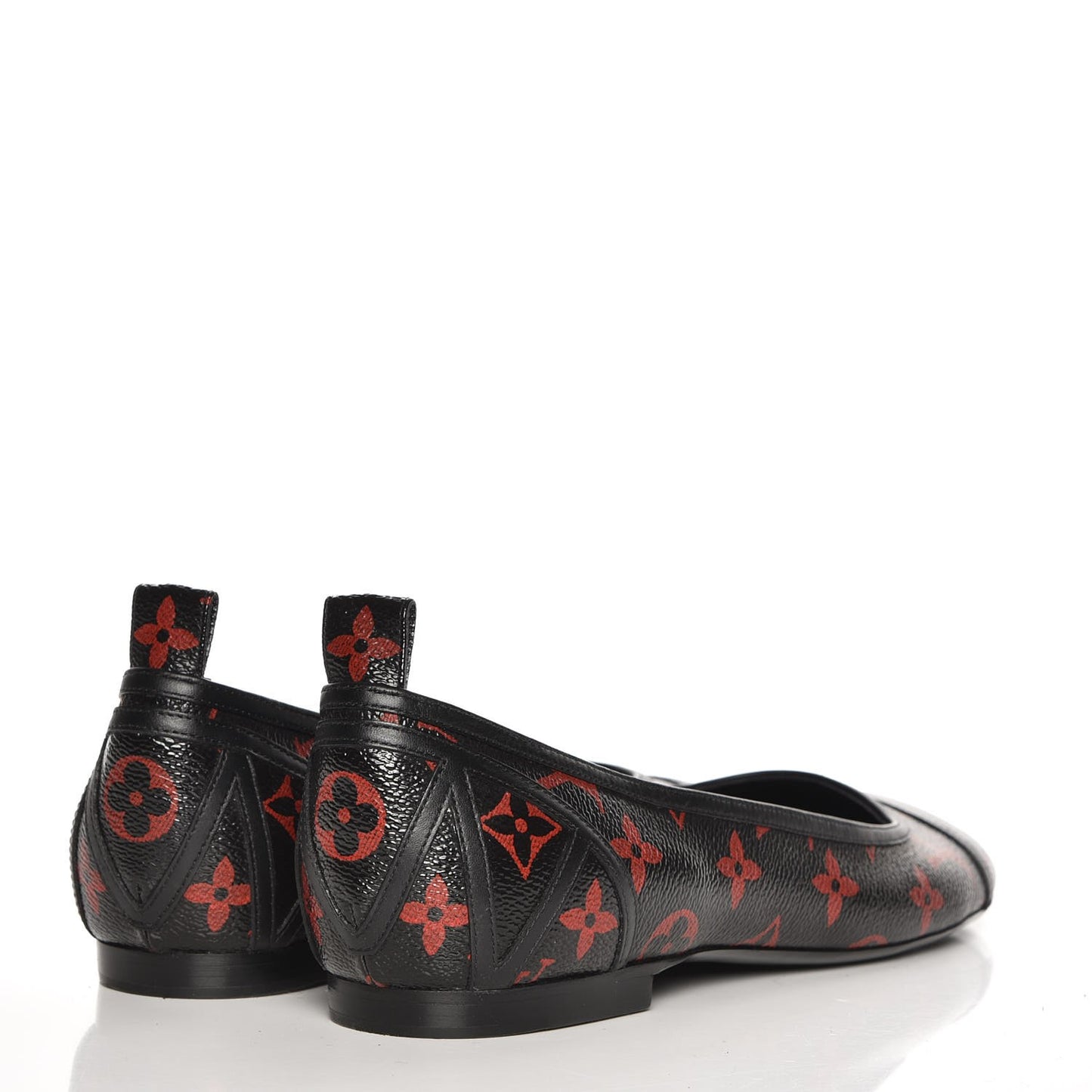 Monogram Infrarouge New Revival Ballerina Flats 40 Black