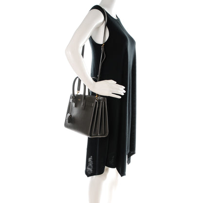 Saint Laurent Grained Calfskin Baby Sac De Jour Bronze 2 of 7