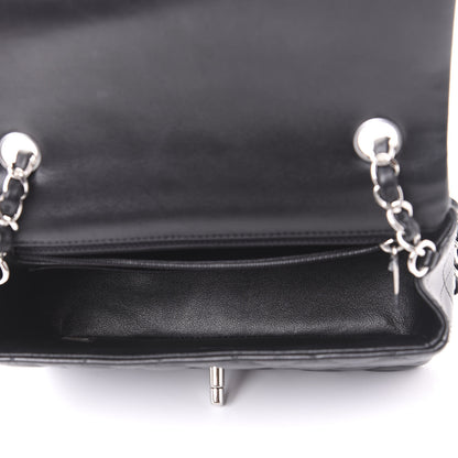 Chanel Lambskin Quilted Mini Rectangular Flap Black 4 of 10