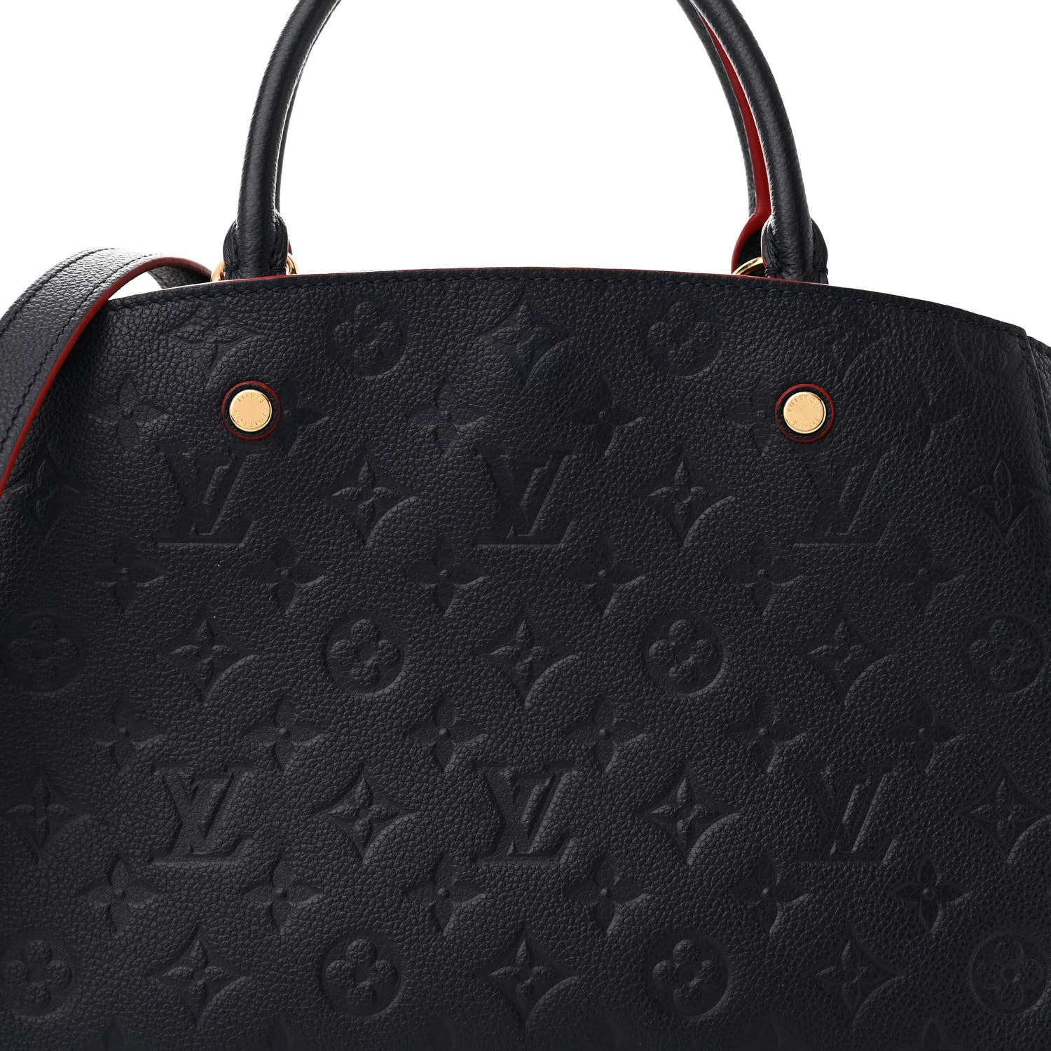 Louis Vuitton Empreinte Montaigne MM Marine Rouge 8 of 10