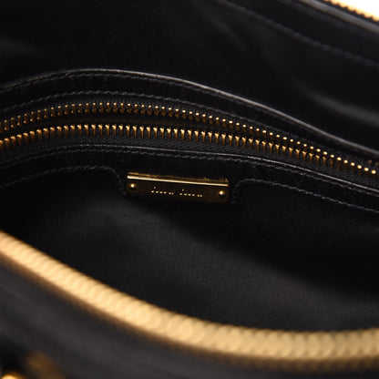 Miu Miu Vitello Shine Zip Tote Black 8 of 9