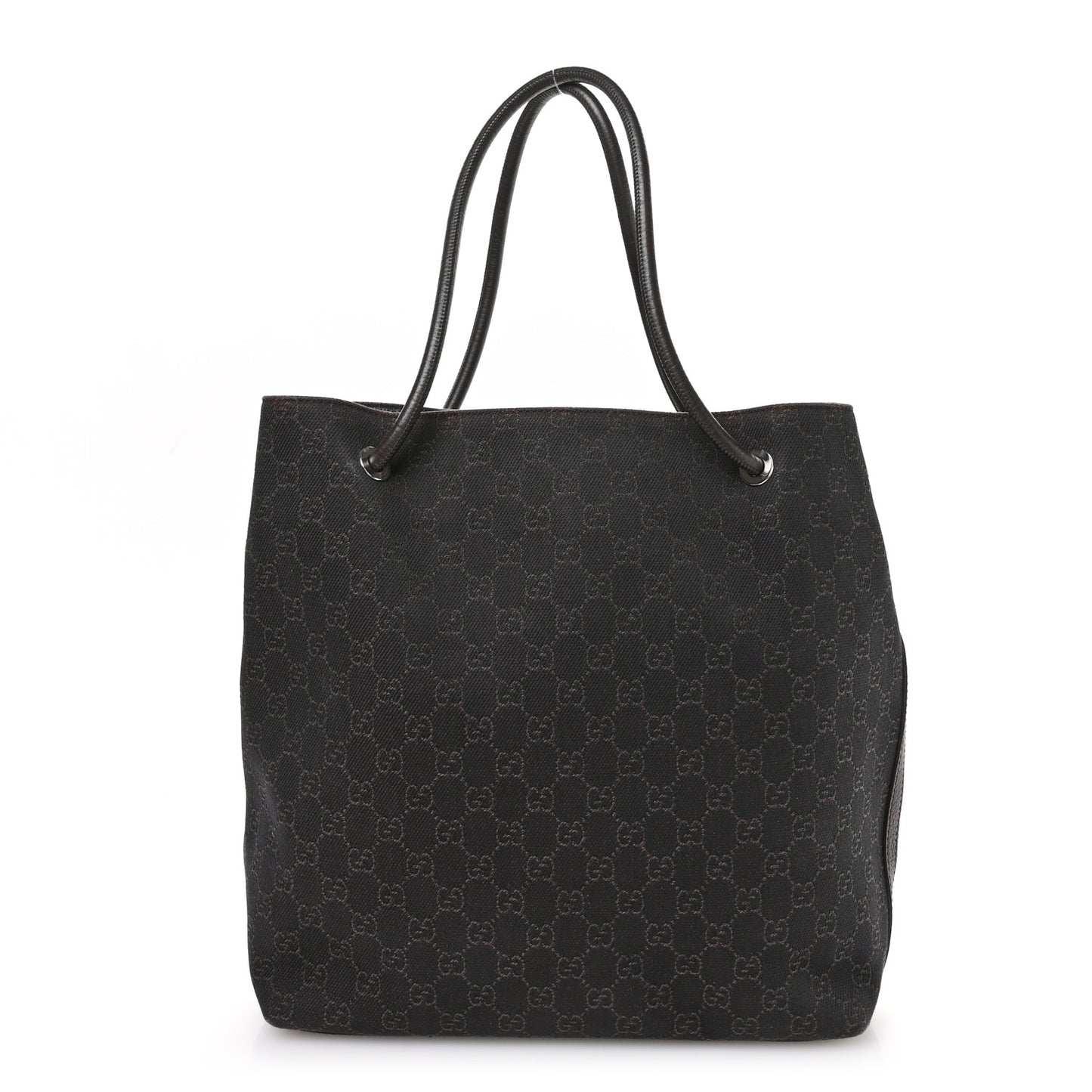 Canvas Monogram Gifford Shopping Tote Brown