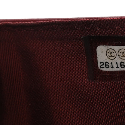 Chanel Caviar Quilted Small Boy Flap Wallet Red 7 of 9