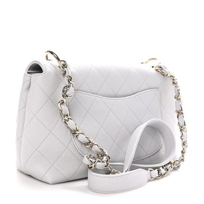 Chanel Caviar Quilted City Walk Flap Light Grey 3 of 10