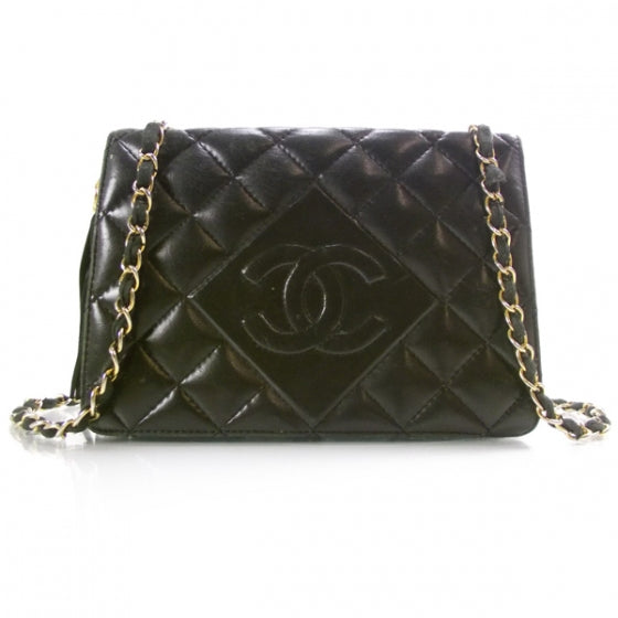 Chanel Black Quilted Tassel Flap Bag 1 of 11
