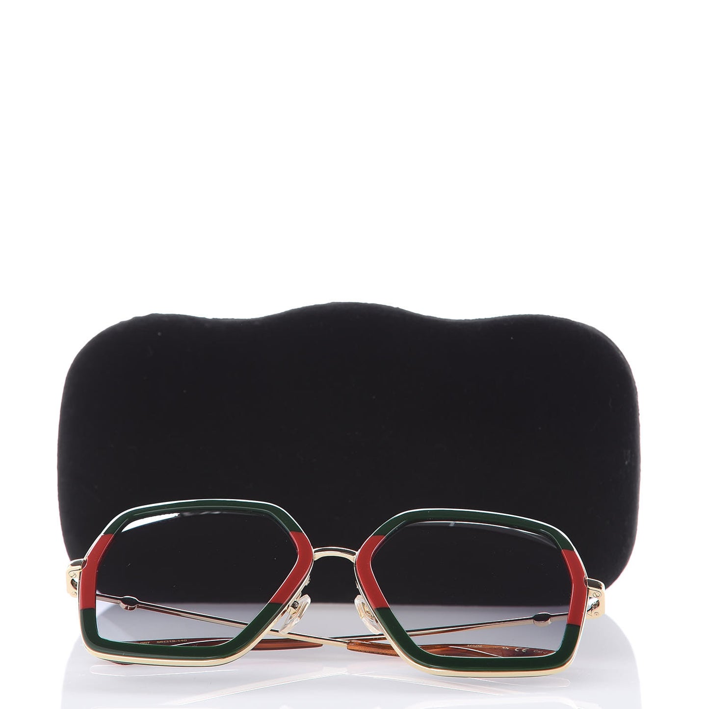 Square Frame Web GG0106S Sunglasses Tortoise