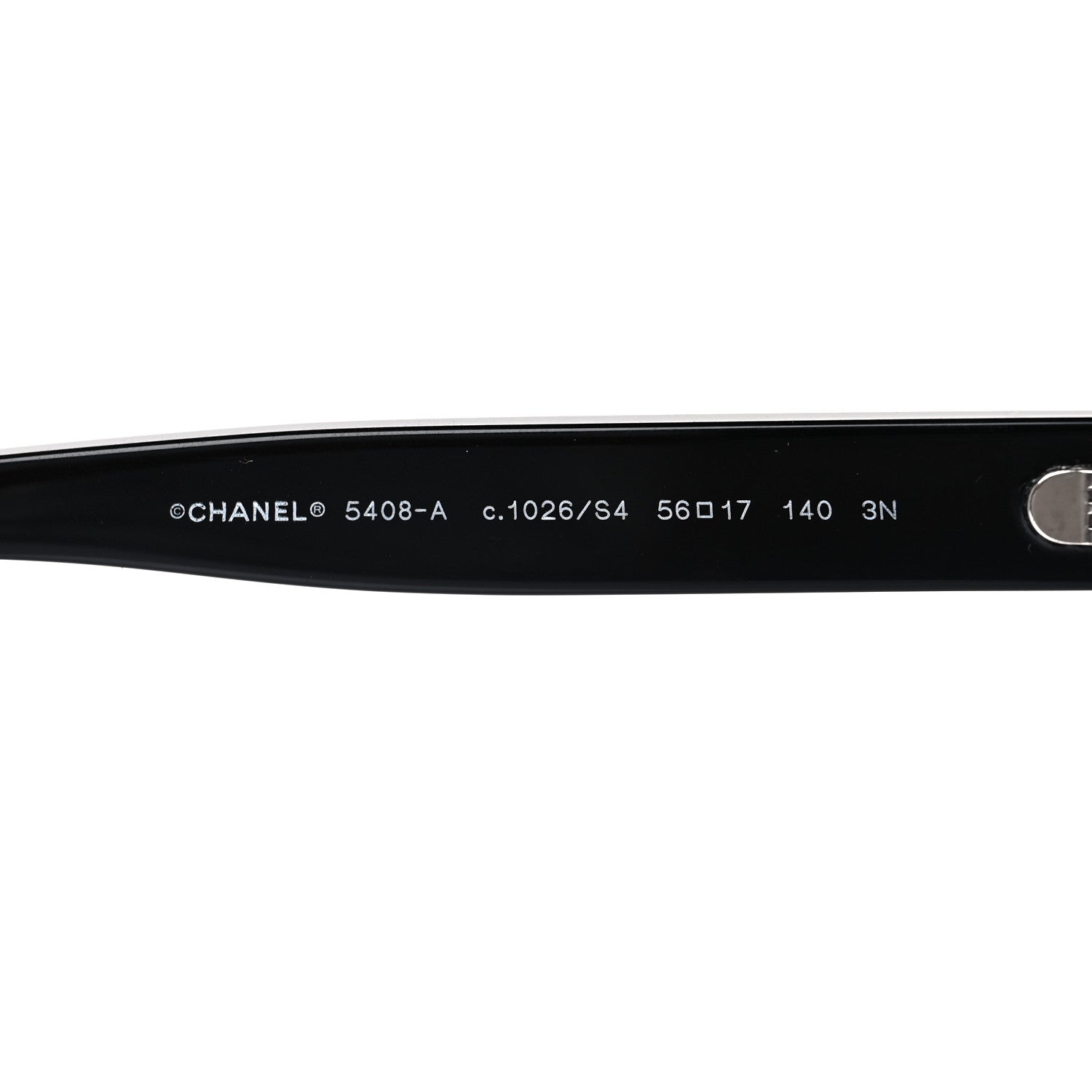 Chanel Acetate Square Sunglasses 5408-A Black 7 of 7