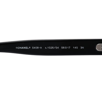 Chanel Acetate Square Sunglasses 5408-A Black 7 of 7