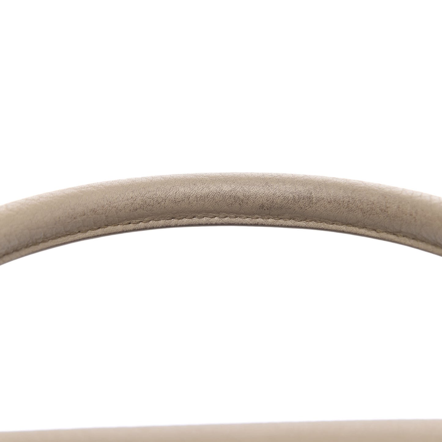 Calfskin Suede Medium Tri-color Trapeze Tri-color Sand