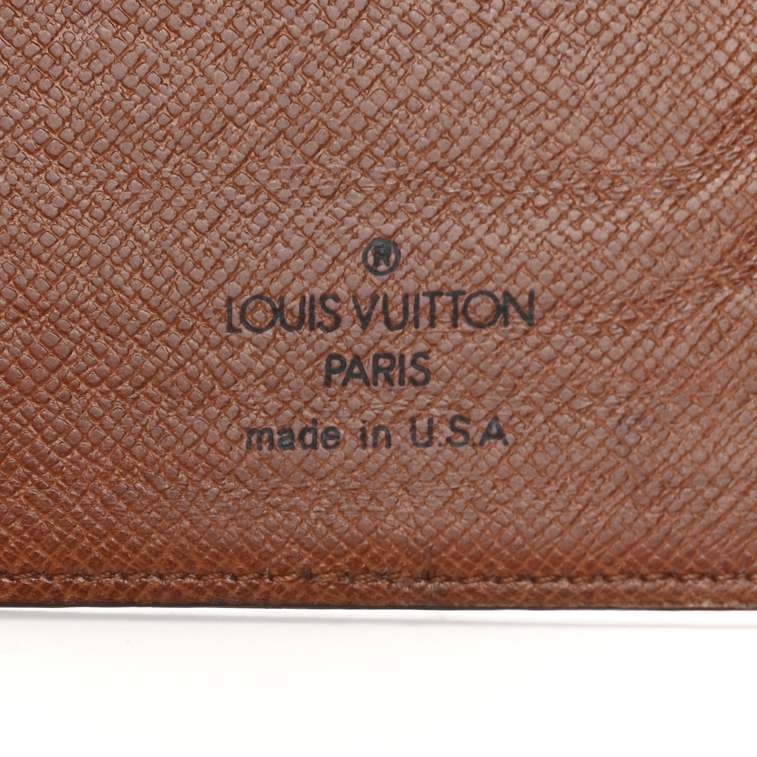 Louis Vuitton Monogram Checkbook Holder Case Wallet 6 of 9