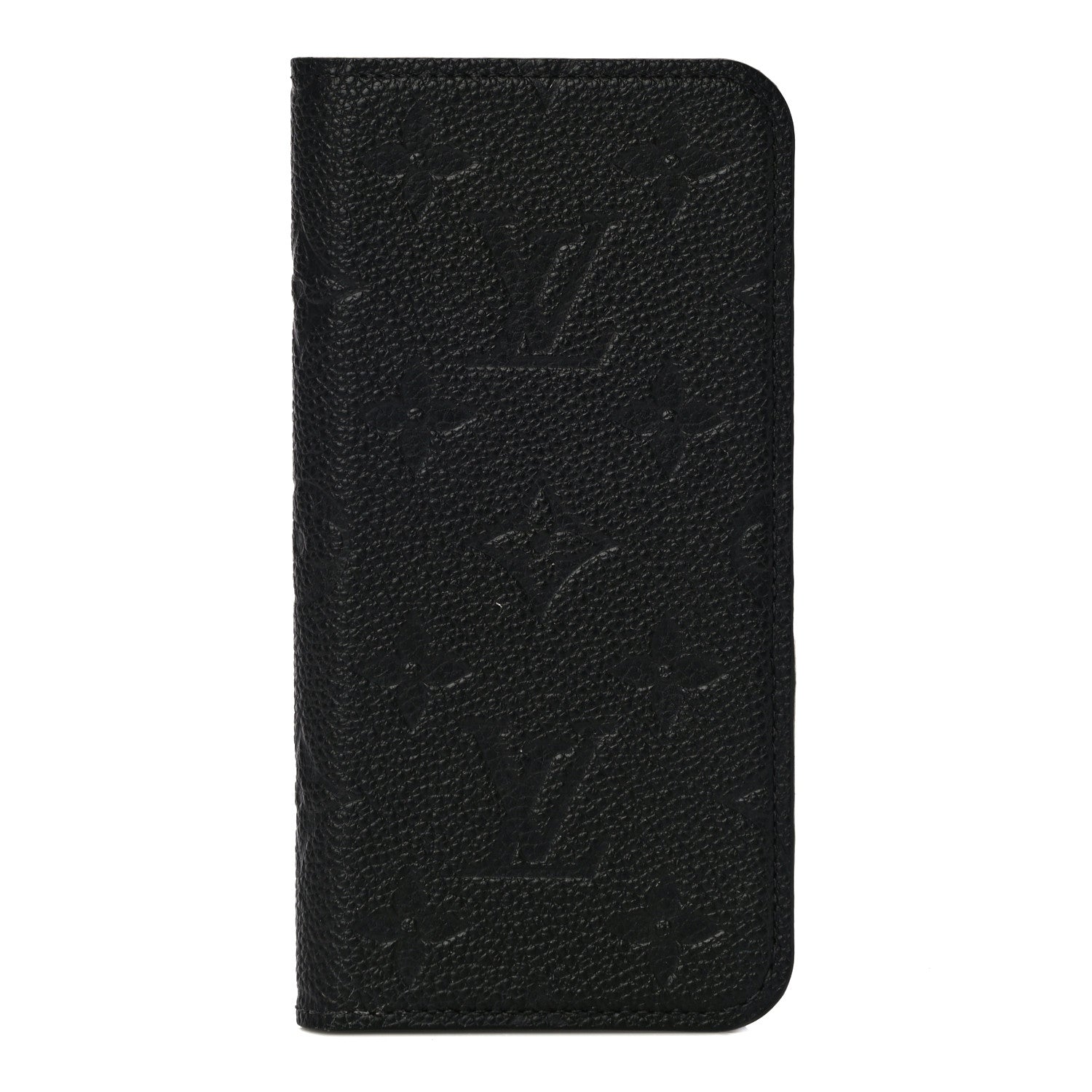Louis Vuitton Empreinte iPhone X/XS Folio Case Black 1 of 13
