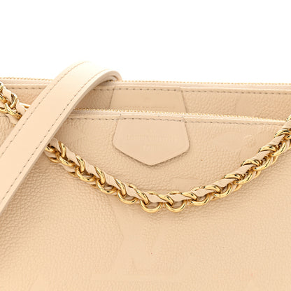 Louis Vuitton Empreinte Monogram Giant Multi Pochette Accessories Cream 8 of 11