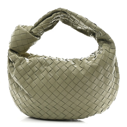 Bottega Veneta Nappa Intrecciato Teen Jodie Hobo Travertine 1 of 10
