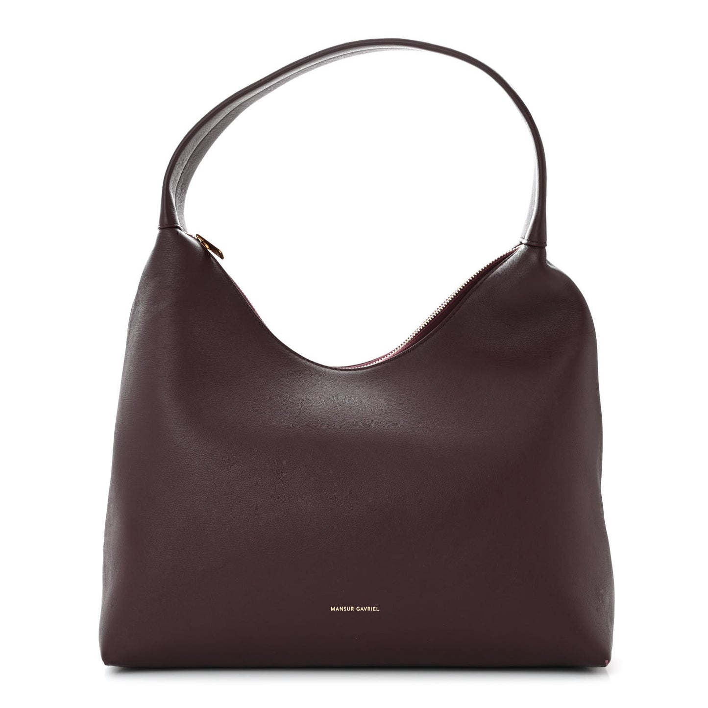 Calfskin Maxi Candy Hobo Bag Plum