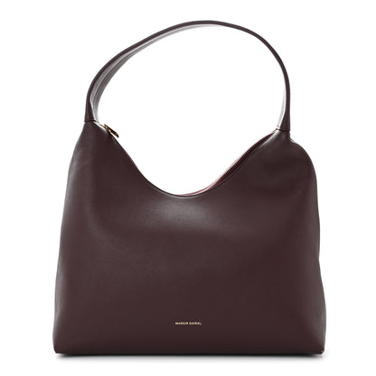 Mansur Gavriel Calfskin Maxi Candy Hobo Bag Plum 1 of 11