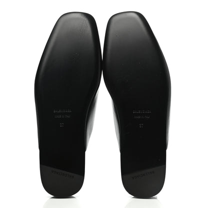 Balenciaga Smooth Calfskin Cozy BB Flat Carrera Mules 37 Black 5 of 9