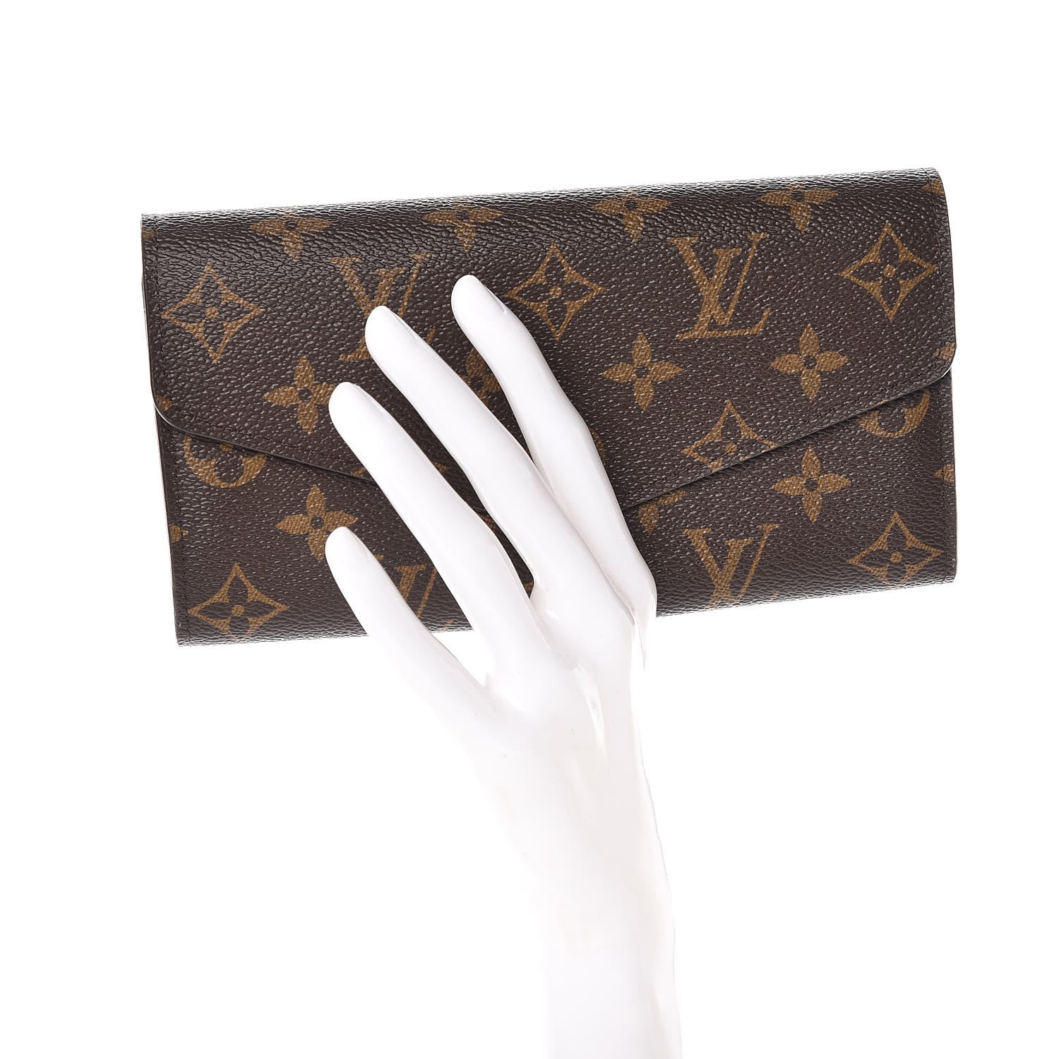 Louis Vuitton Monogram Sarah Wallet NM 2 of 10