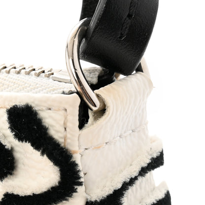 Louis Vuitton X UF Tufted Monogram Pochette Accessories White Black 11 of 12
