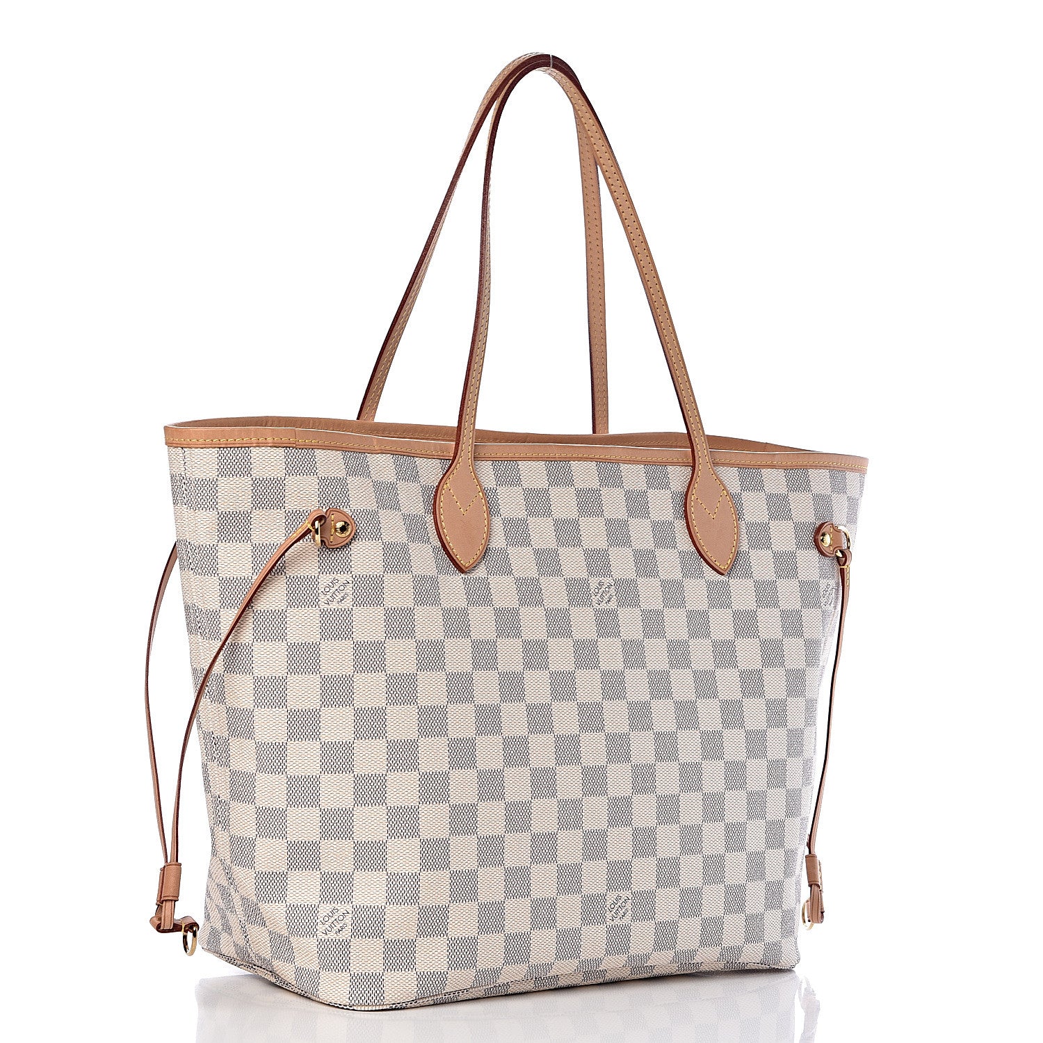 Louis Vuitton Damier Azur Neverfull MM 3 of 11