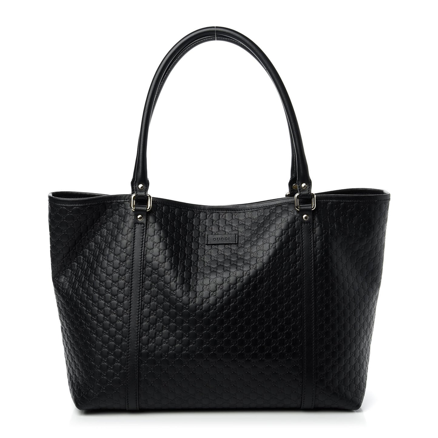 Microguccissima Medium Joy Tote Black