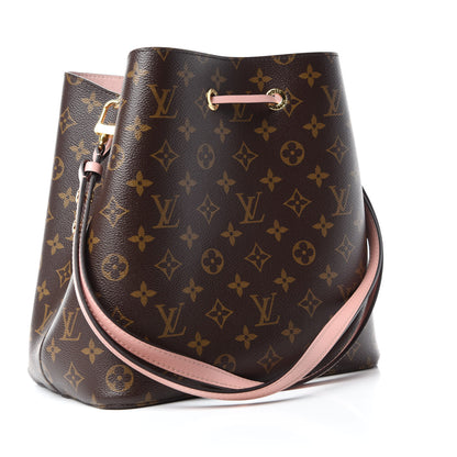 Louis Vuitton Monogram Neonoe MM Rose Poudre 3 of 9