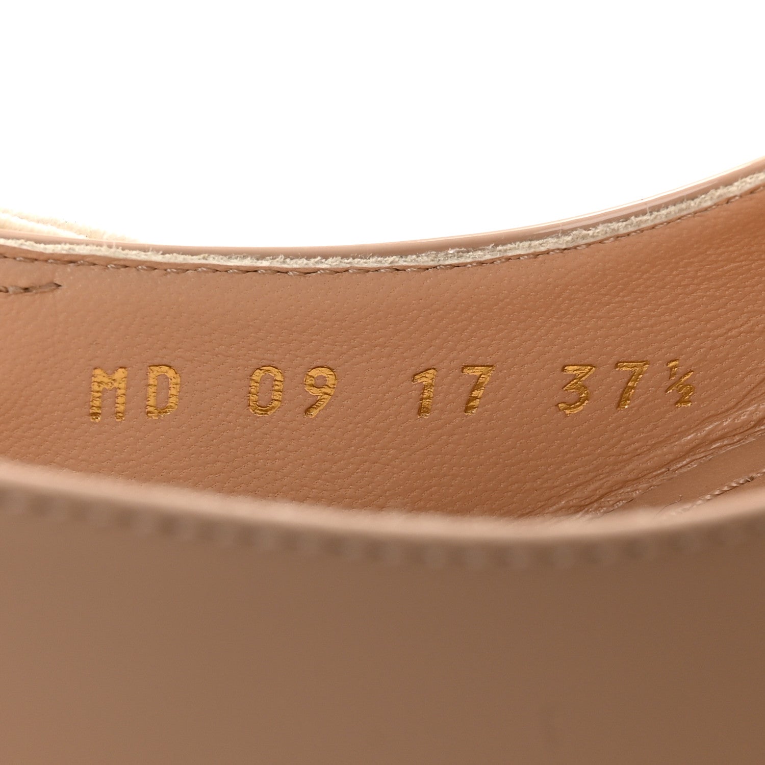 Christian Dior Patent Ribbon J'Adior Slingback 65mm Pumps 37.5 Nude 9 of 10