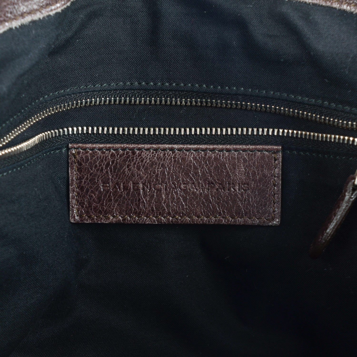 Balenciaga Agneau Giant 21 Silver Hardware Weekender Cafe 7 of 9