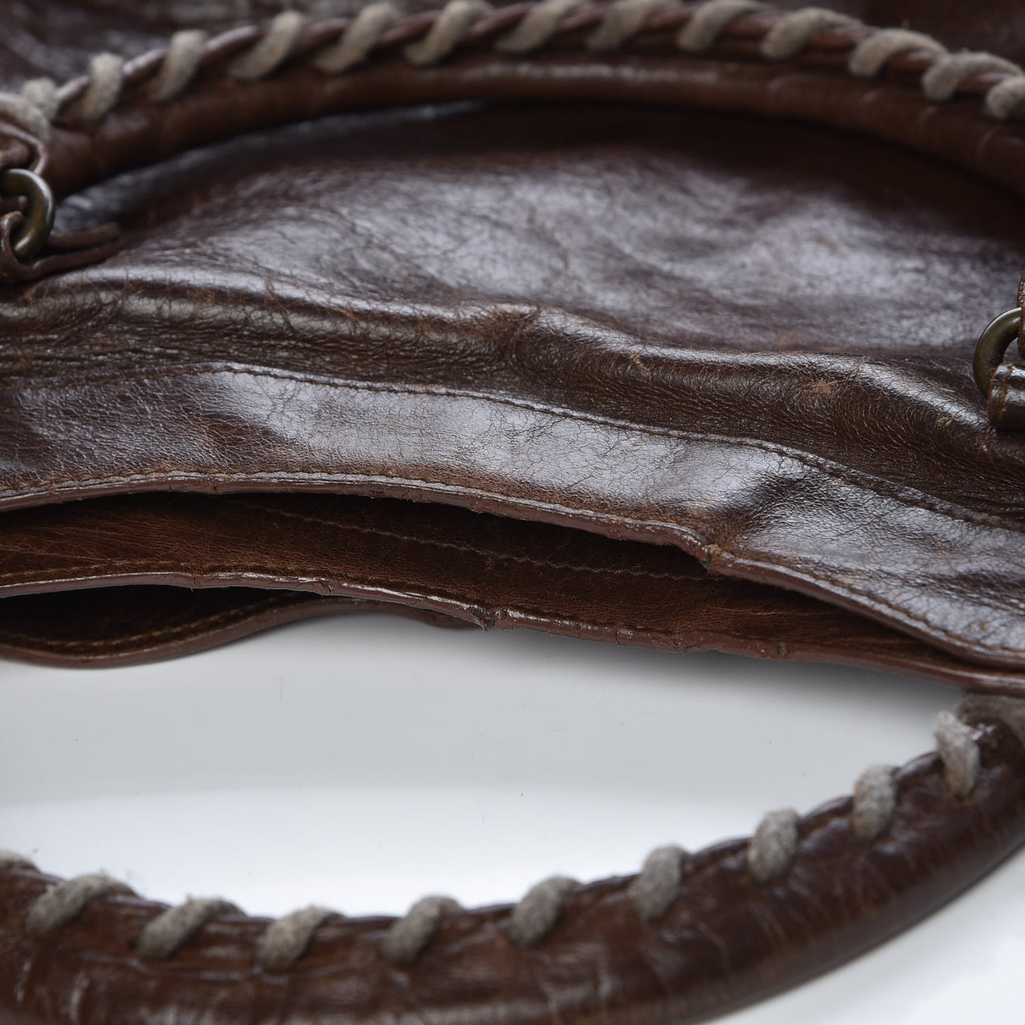 Agneau Classic Hardware City Olive Brown