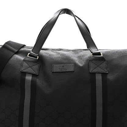 Gucci Nylon Monogram XL Duffle Bag Black 7 of 11