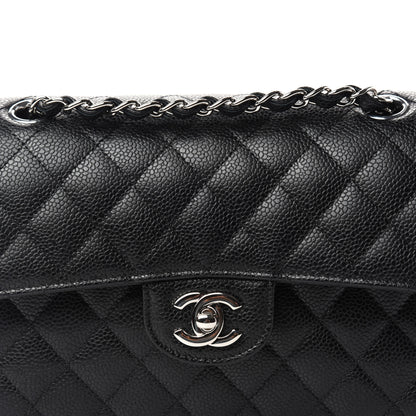 Chanel Caviar Quilted Small Double Flap Black 10 of 11