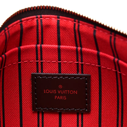 Louis Vuitton Damier Ebene Neverfull MM GM Pochette 4 of 5