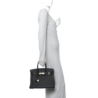 Hermes Togo Birkin 30 Black 2 of 12