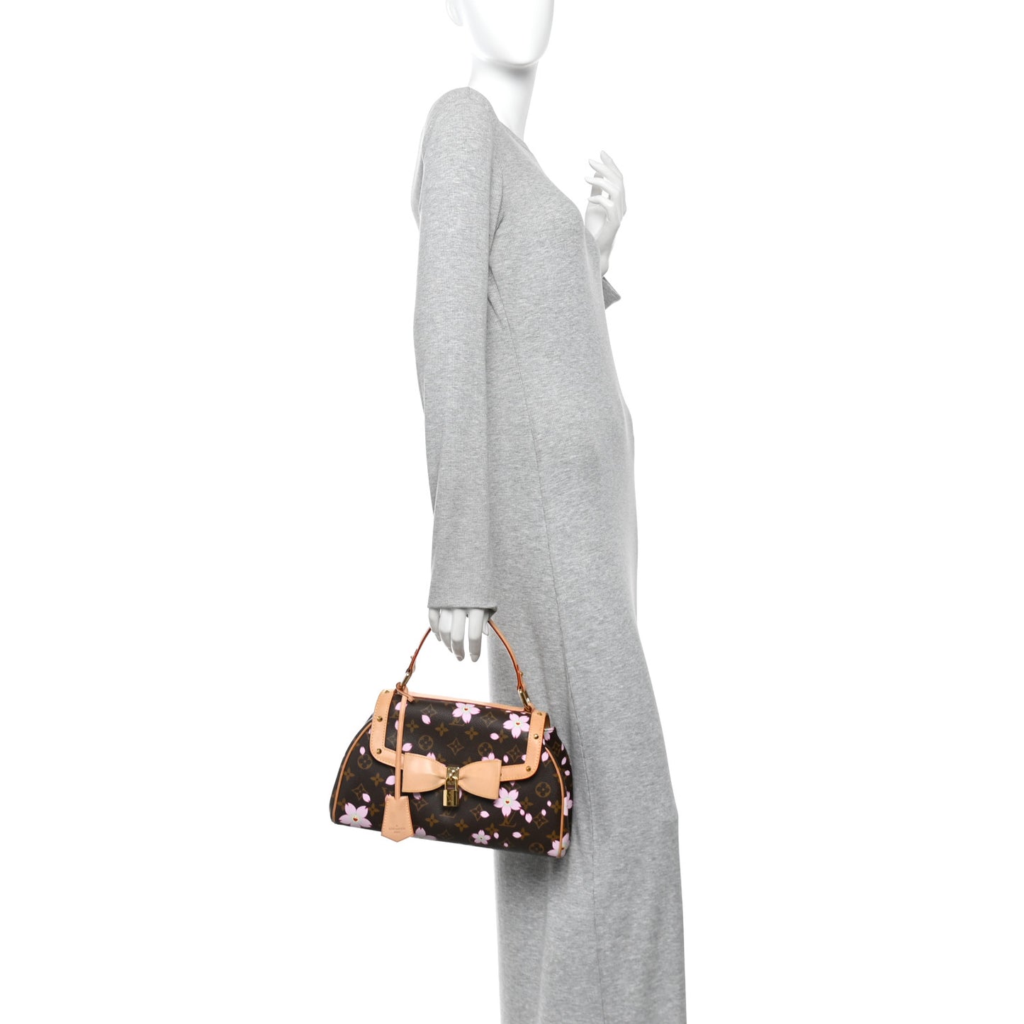Monogram Cherry Blossom Sac Retro Bag Brown