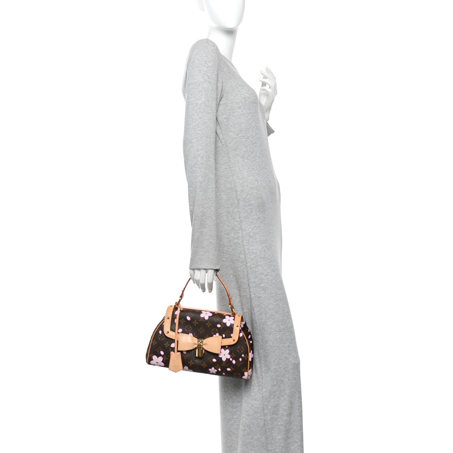 Louis Vuitton Monogram Cherry Blossom Sac Retro Bag Brown 2 of 9