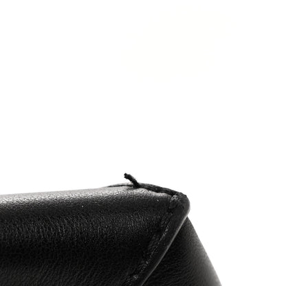 Loewe Shiny Calfskin Medium Puzzle Fold Tote Black 11 of 12
