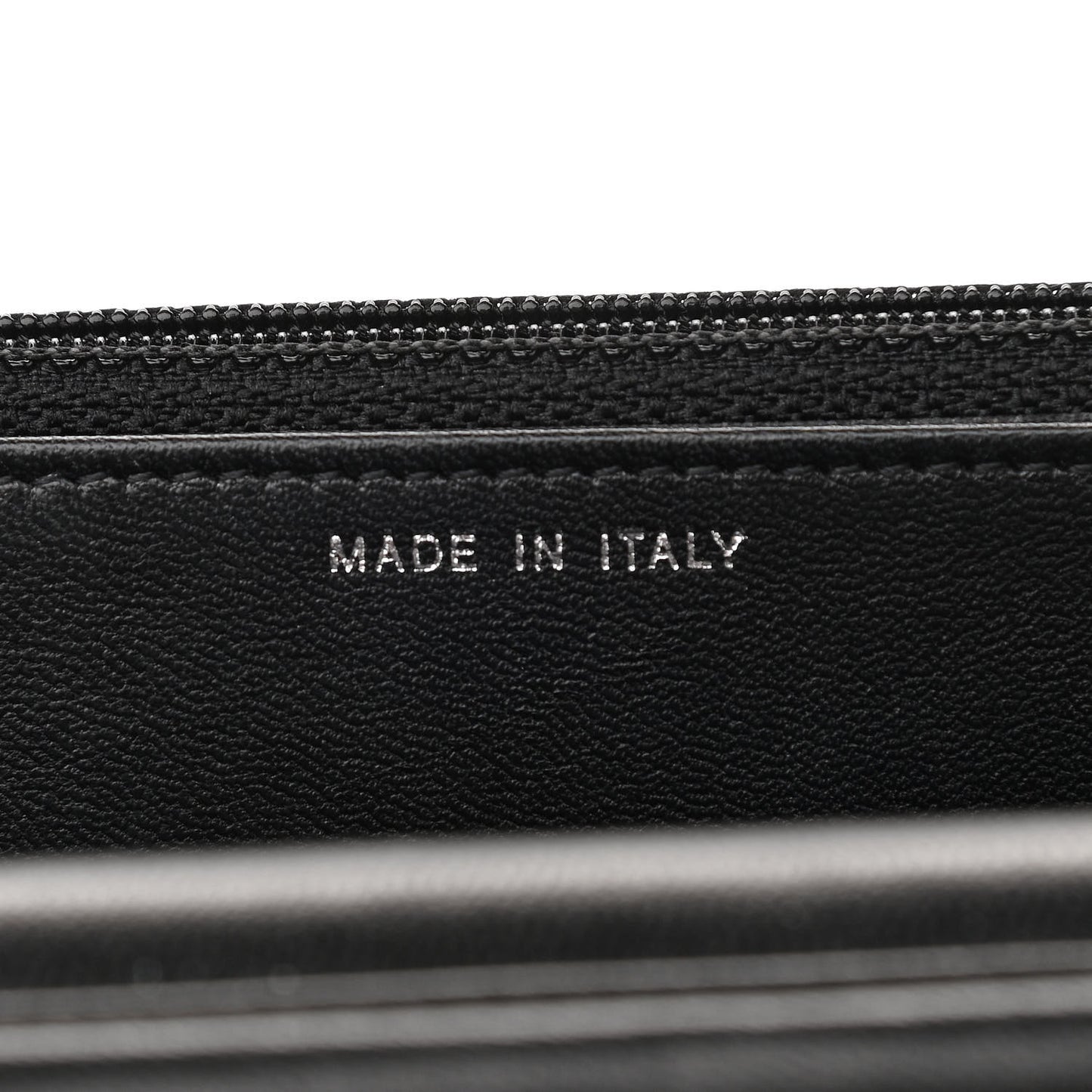 Lambskin Quilted Boy Wallet On Chain WOC Black