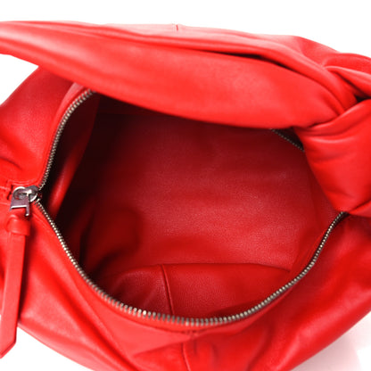 Bottega Veneta Calfskin Mini Double Knot Bag Red 5 of 9