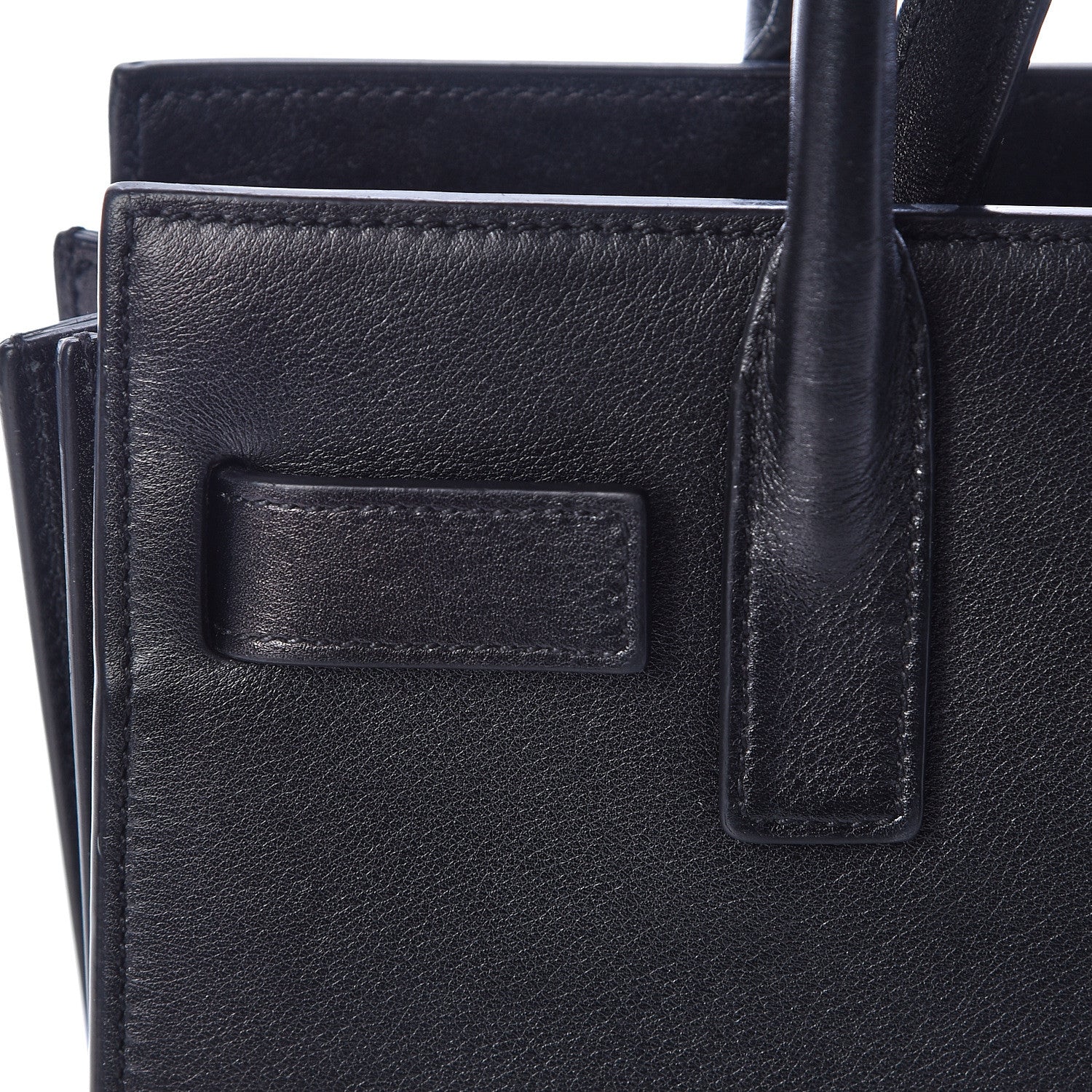Saint Laurent Calfskin Nano Sac de Jour Black 15 of 17
