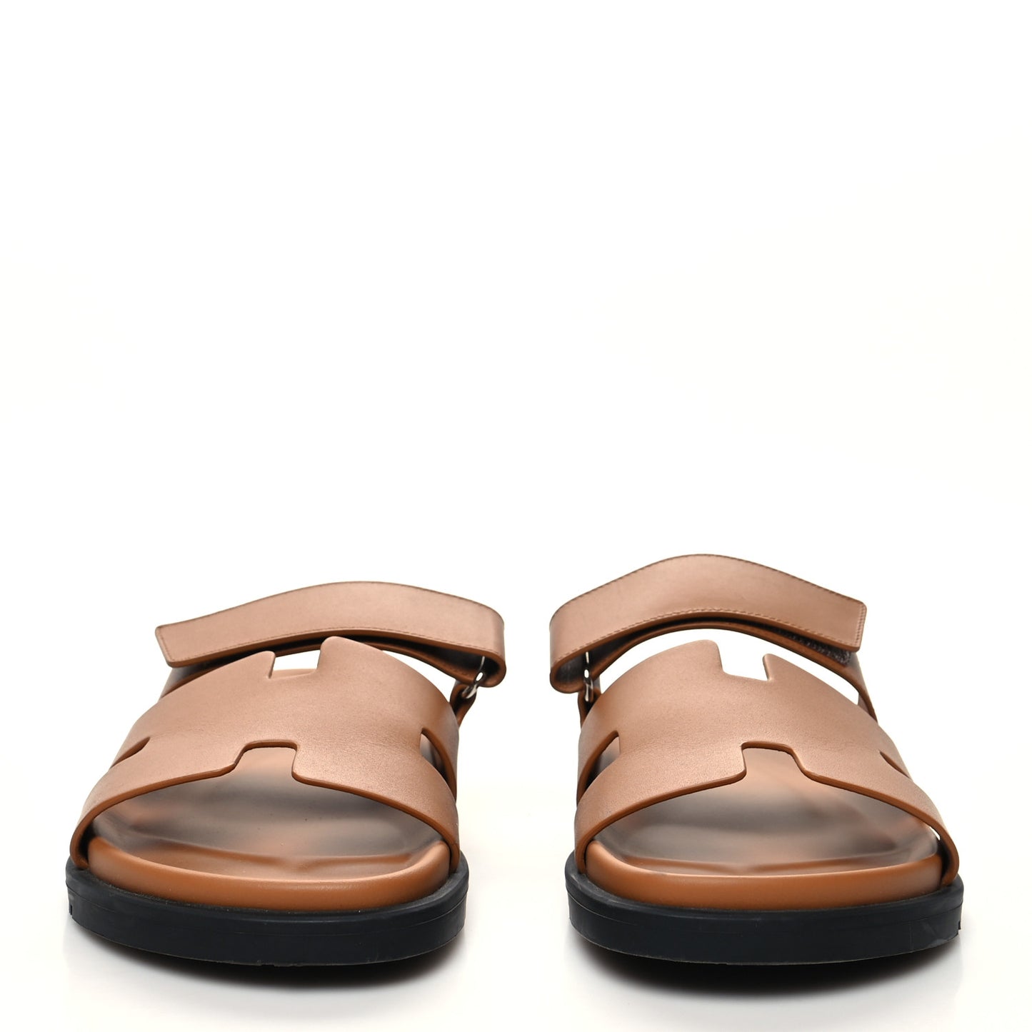 Calfskin Mens Chypre Sandals 41 Naturel