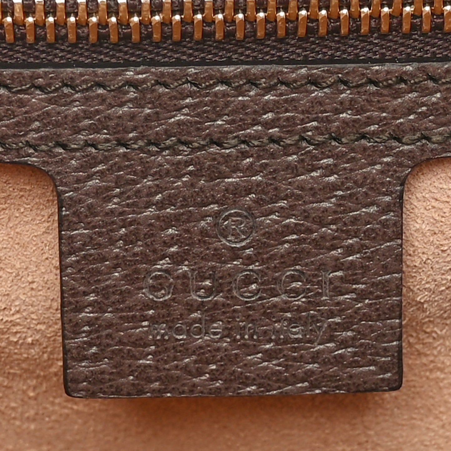 GG Supreme Monogram Web Small Ophidia Top Handle Shoulder Bag Brown