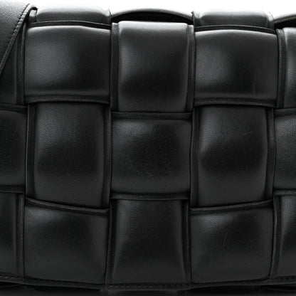 Bottega Veneta Nappa Maxi Intreccio Padded Cassette Crossbody Bag Black 8 of 10