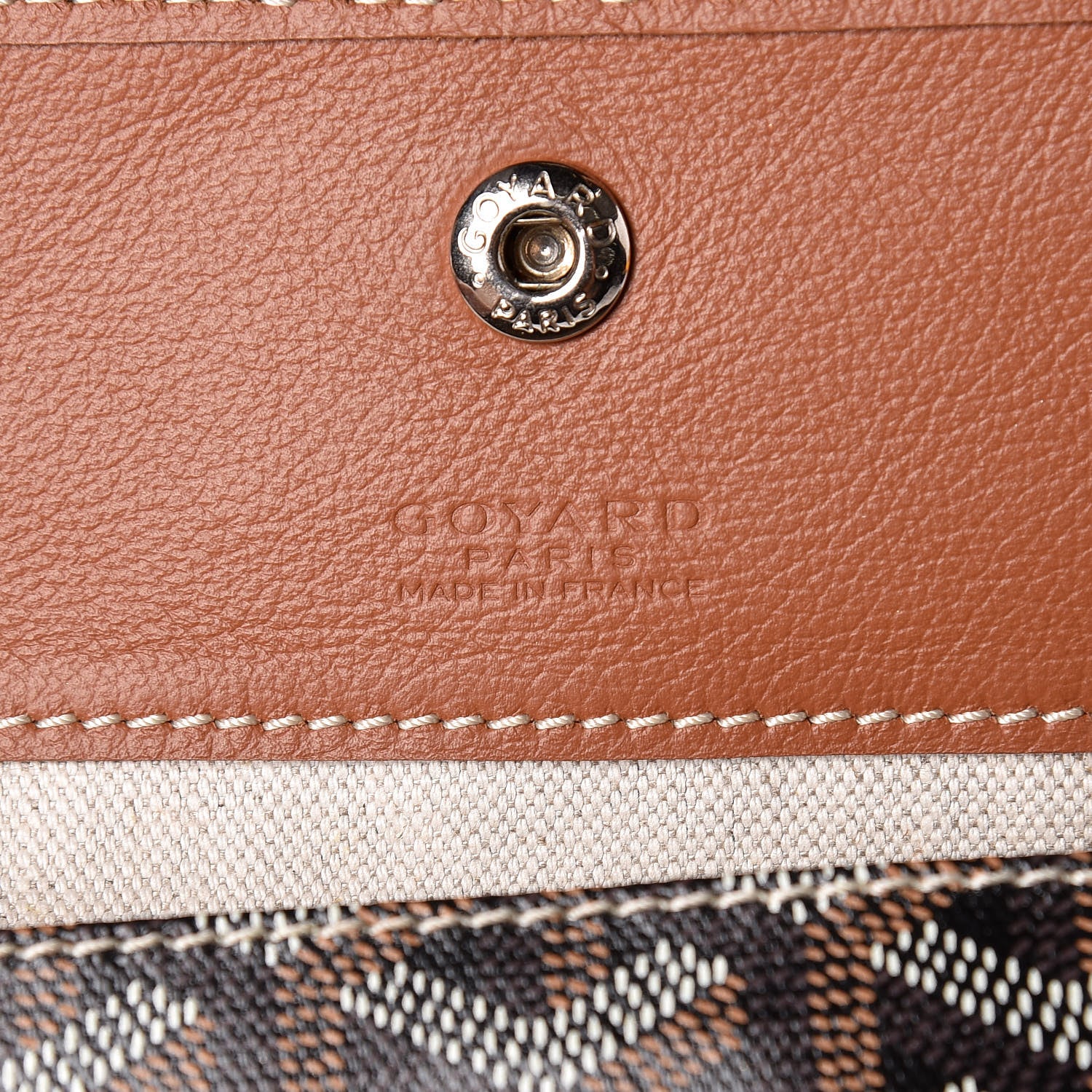 Goyard Goyardine Saint Louis GM Black Gold 7 of 11