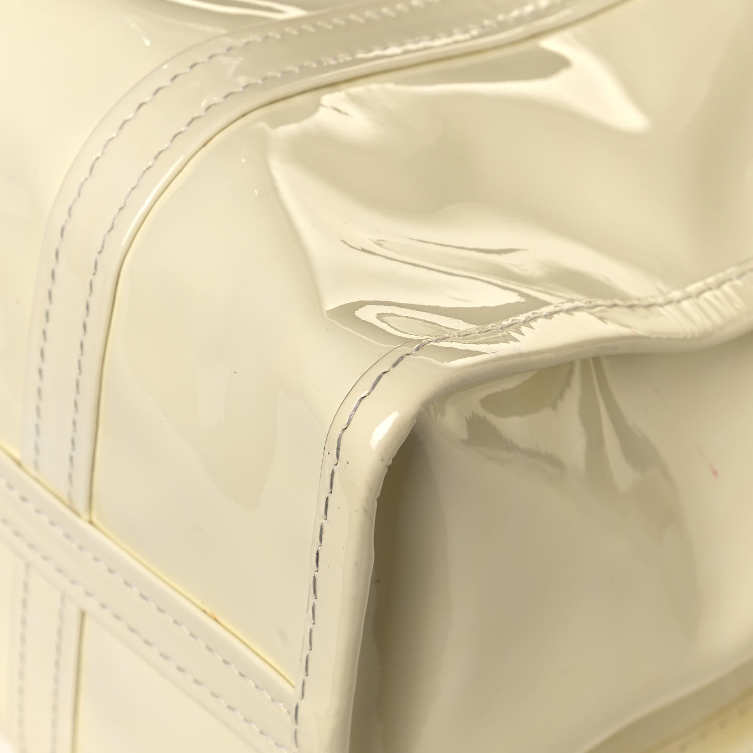 Balenciaga Patent S Bazar Shopper Tote White 9 of 17