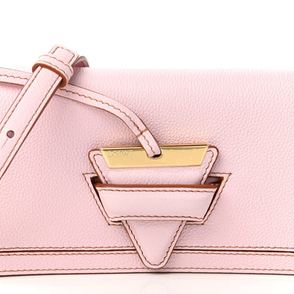 Loewe Grained Calfskin Mini Barcelona Shoulder Bag Rosa 9 of 10