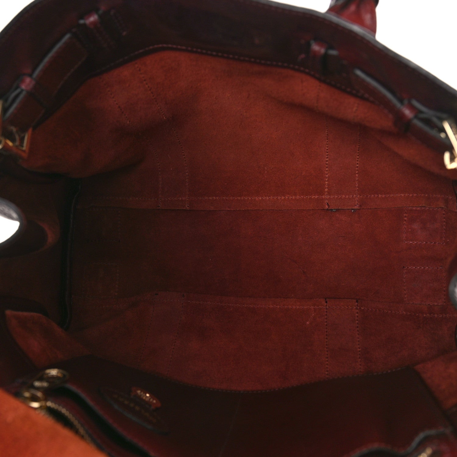 Mulberry Natural Leather Bayswater Oxblood 5 of 9